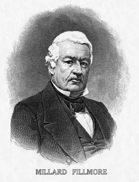 Millard Fillmore list top 20 youngest US Presidents Millard Fillmore US President